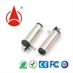5525TVDL230,5.5*2.5*230半胶带焊片，DC插头，适配器插头，音叉插头
