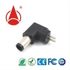 DC7406公头转2P插头，DC音叉插头，DC母座，充电头，DC plug,连接器，适配器插头，端子，防水母座，DC插头厂家