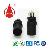 宝马8PIN公头，充电头，DC plug,连接器，适配器插头，端子，DC插头厂家