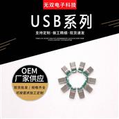USB TYPE-C公头24P 充电款 焊2P